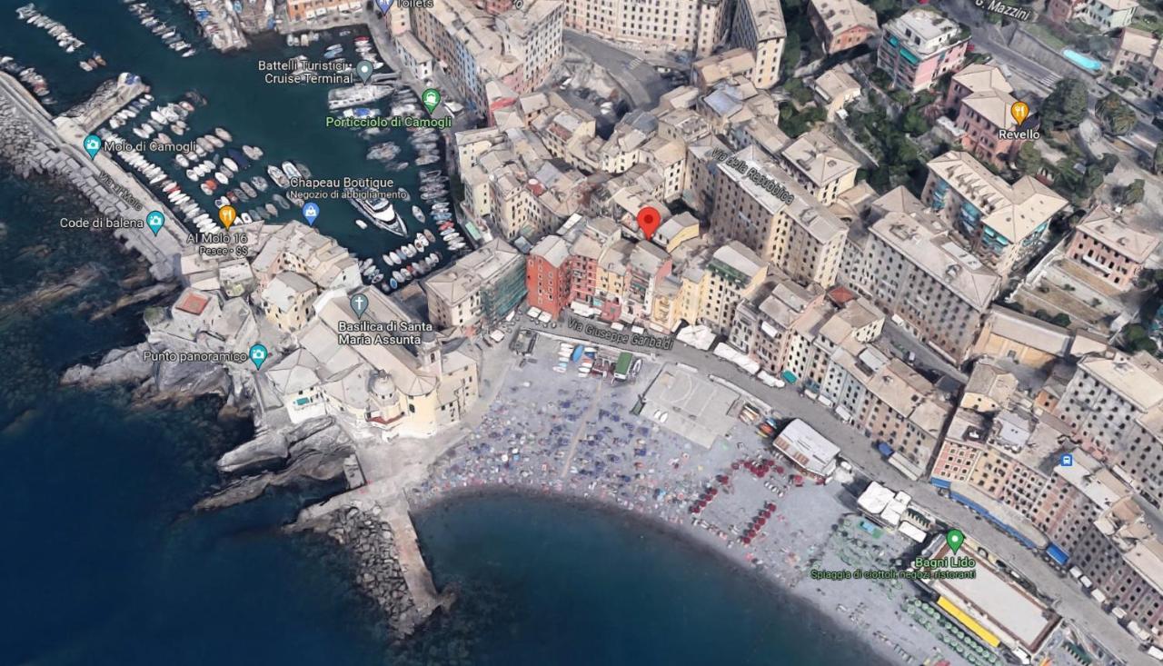 La Casa Nel Cuore Di Camogli Eksteriør bilde